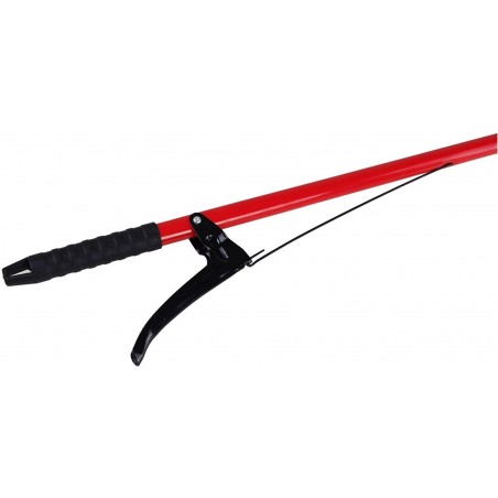 Pinza raccogli tutto telescopica 910018 plastica e ferro rossa 90 x 3 cm