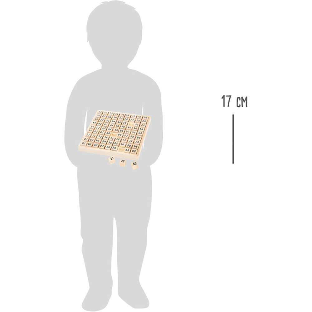 CIGIOKI Impara le tabelline 193532 Gioco legno...