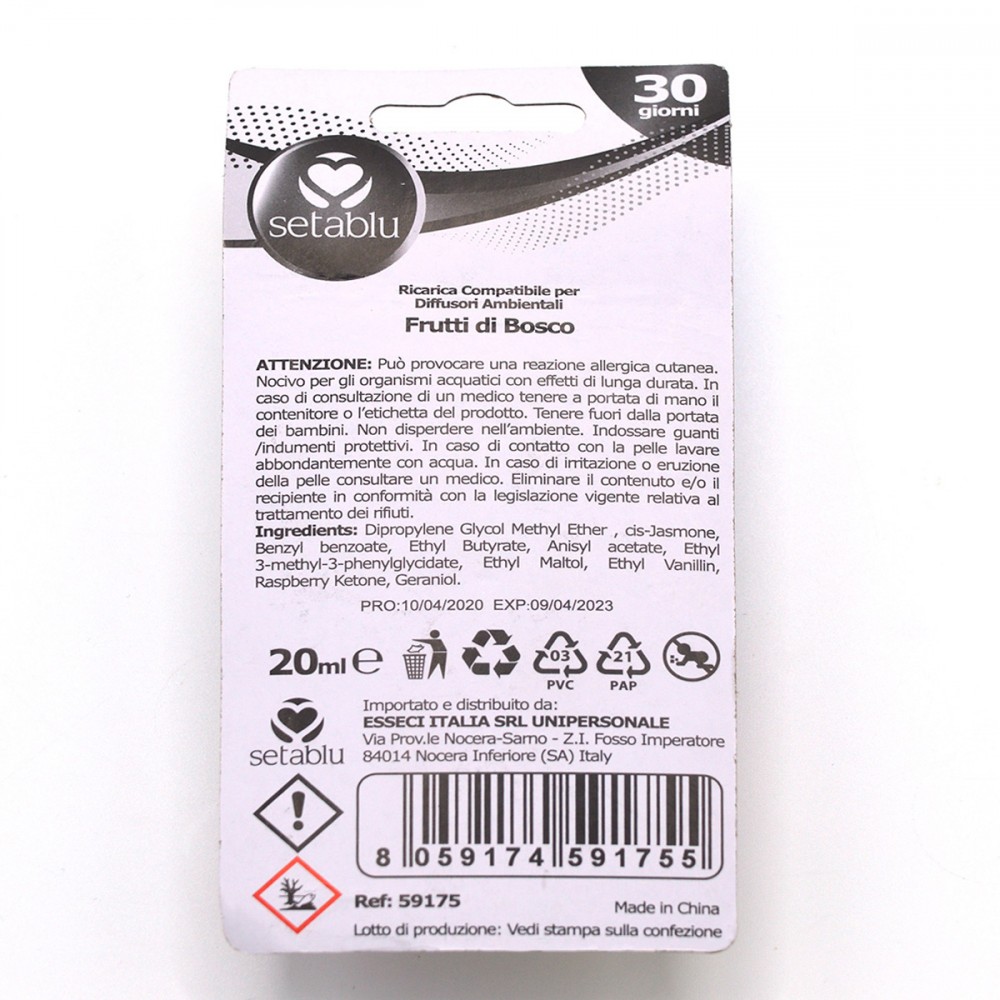 Setablu Aroma Frutti di bosco 20 Ml compatibile...