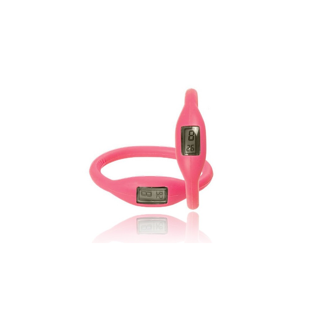 Orologio bracciale led in silicone digitale colorato SECRET SECONDS