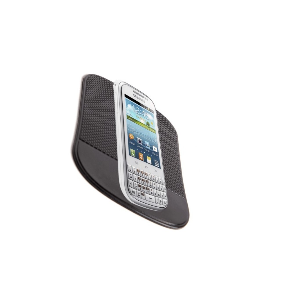 Tappetino Big Size antiscivolo auto in silicone per smartphone cellulari monete porta oggetti cruscotto