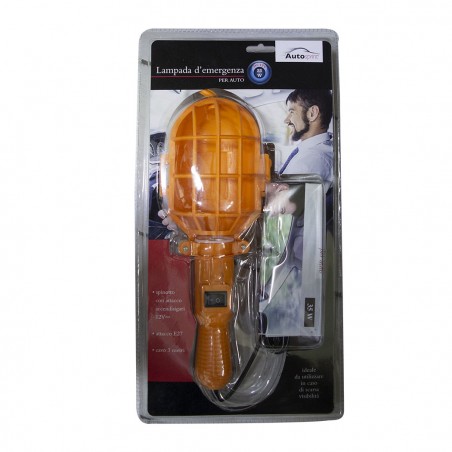 Lampada d'emergenza per auto 643905 con spinotto accendisigari da 35W
