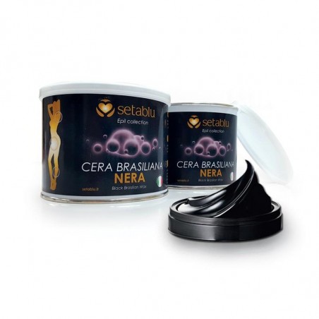 Kit Setablu cera depilatoria nera, spatole stendicera e cera post depilatoria