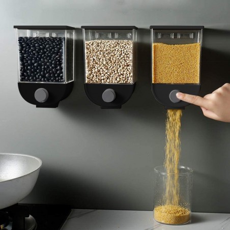 WOOCereal Dispenser Contenitore 1,5Kg per Cereali Frutta Secca Legumi 210245