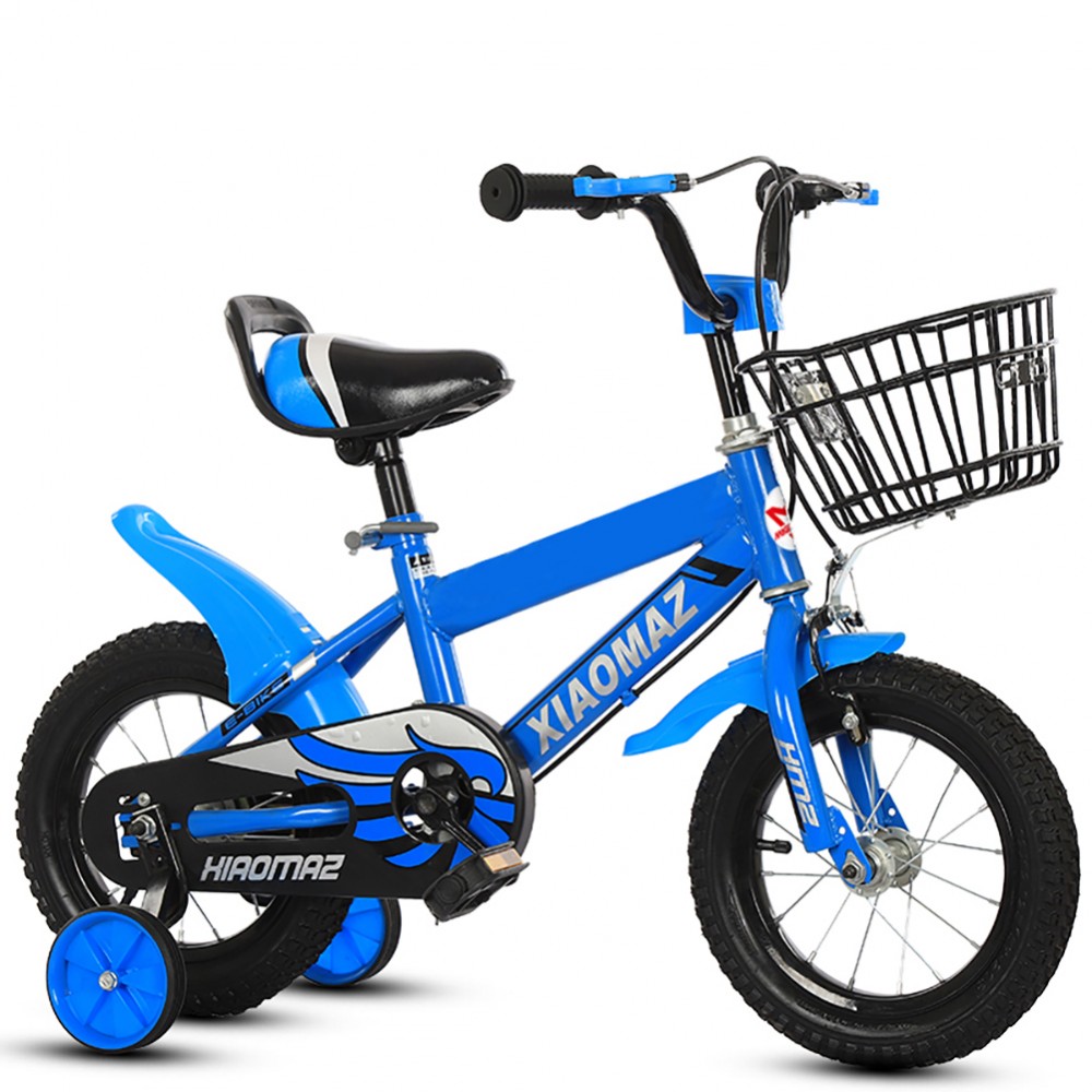 Bicicletta Magic da bambini taglia 14 con cestino età 4 - 6 anni con rotelle