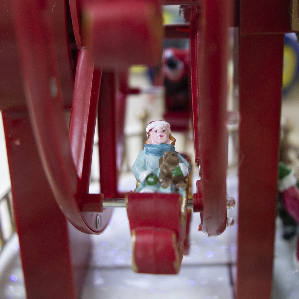 Giostra natalizia Ruota panoramica 367004 con...