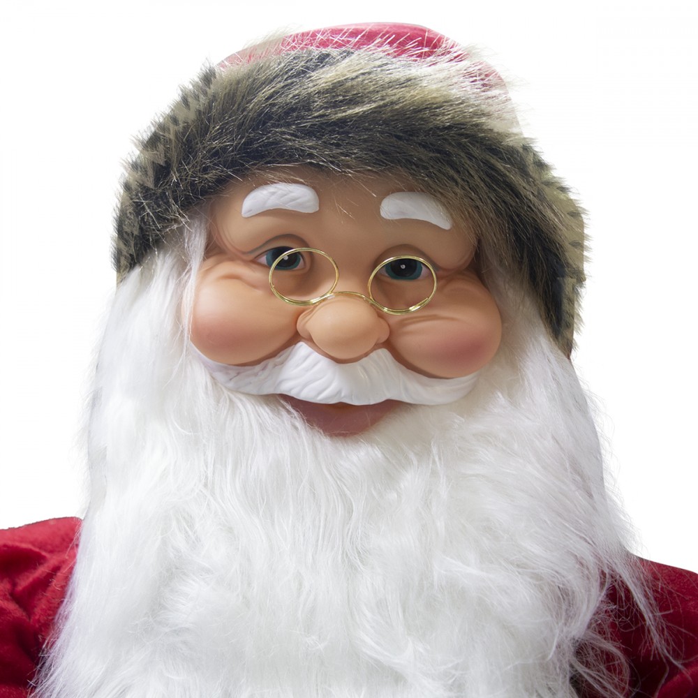 Babbo Natale Rosso e grigio 80 cm 900669...