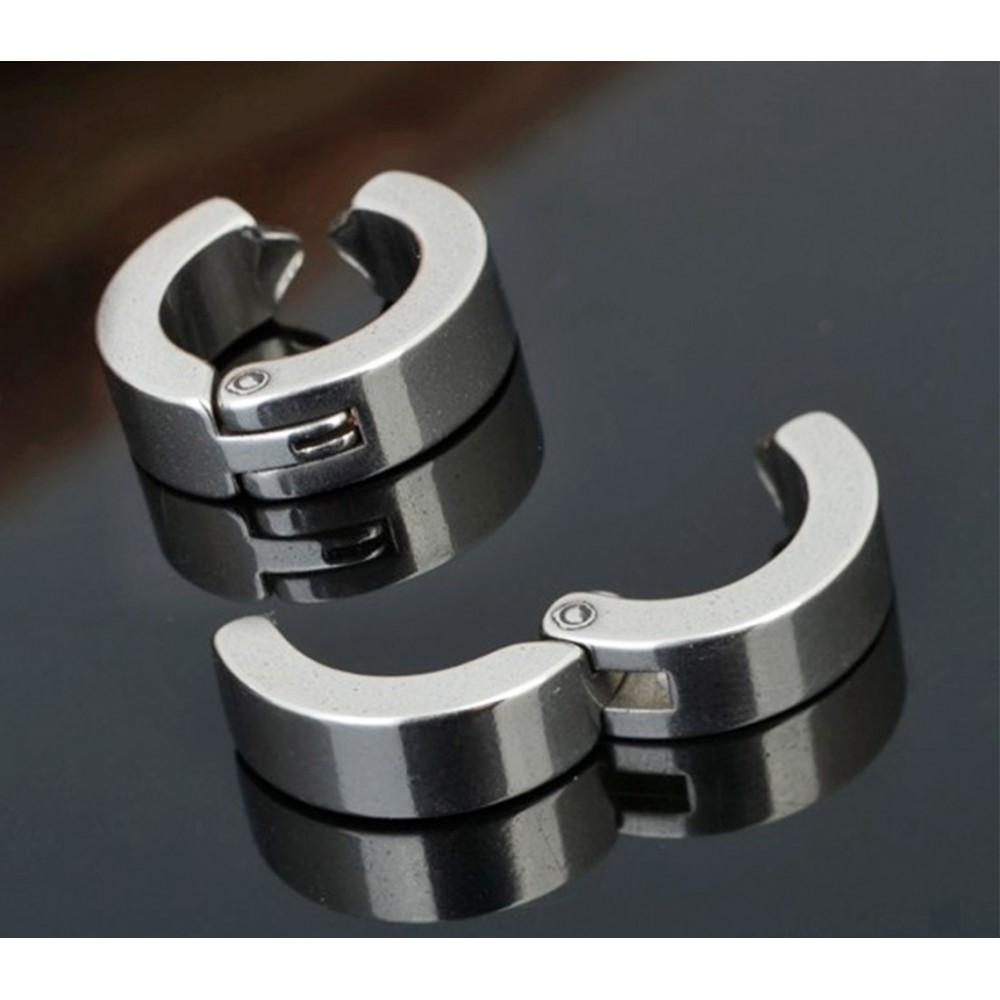 Kit 2 paia di orecchini a clip senza buchi disponibili in due colori