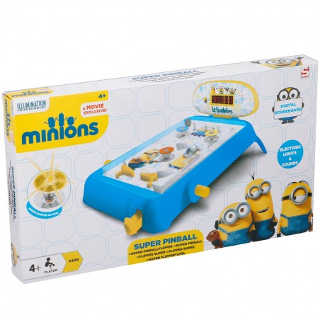 Super flipper pinball MINIONS con luce e suoni 309735 schermo digitale