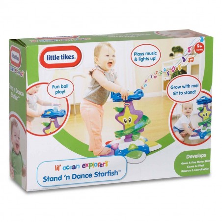 Little Tikes Stella marina colorata 638602 con trastiera alla base e spirale