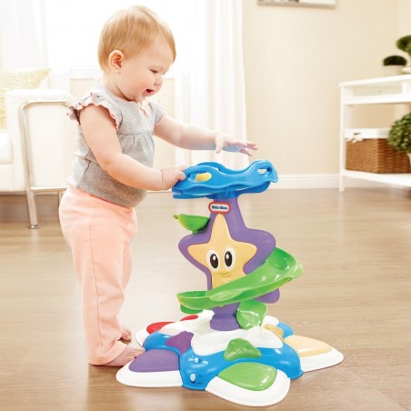Little Tikes Stella marina colorata 638602 con trastiera alla base e spirale