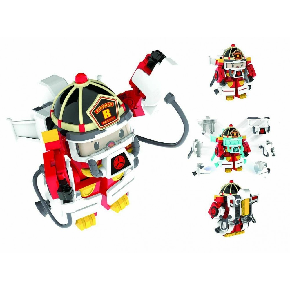 Robocar Poli Roy astronauta 833130 veicolo trasformabile 3 in 1