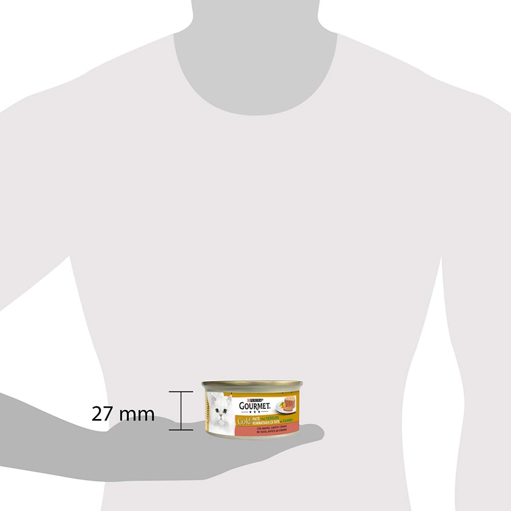 12 scatolette Purina Gourmet gold da 85 gr...