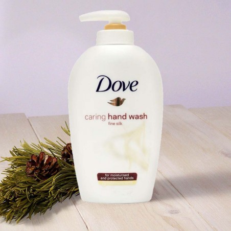 Dove caring hand wash fine silk 605776 sapone per le mani 250 ml crema idratante