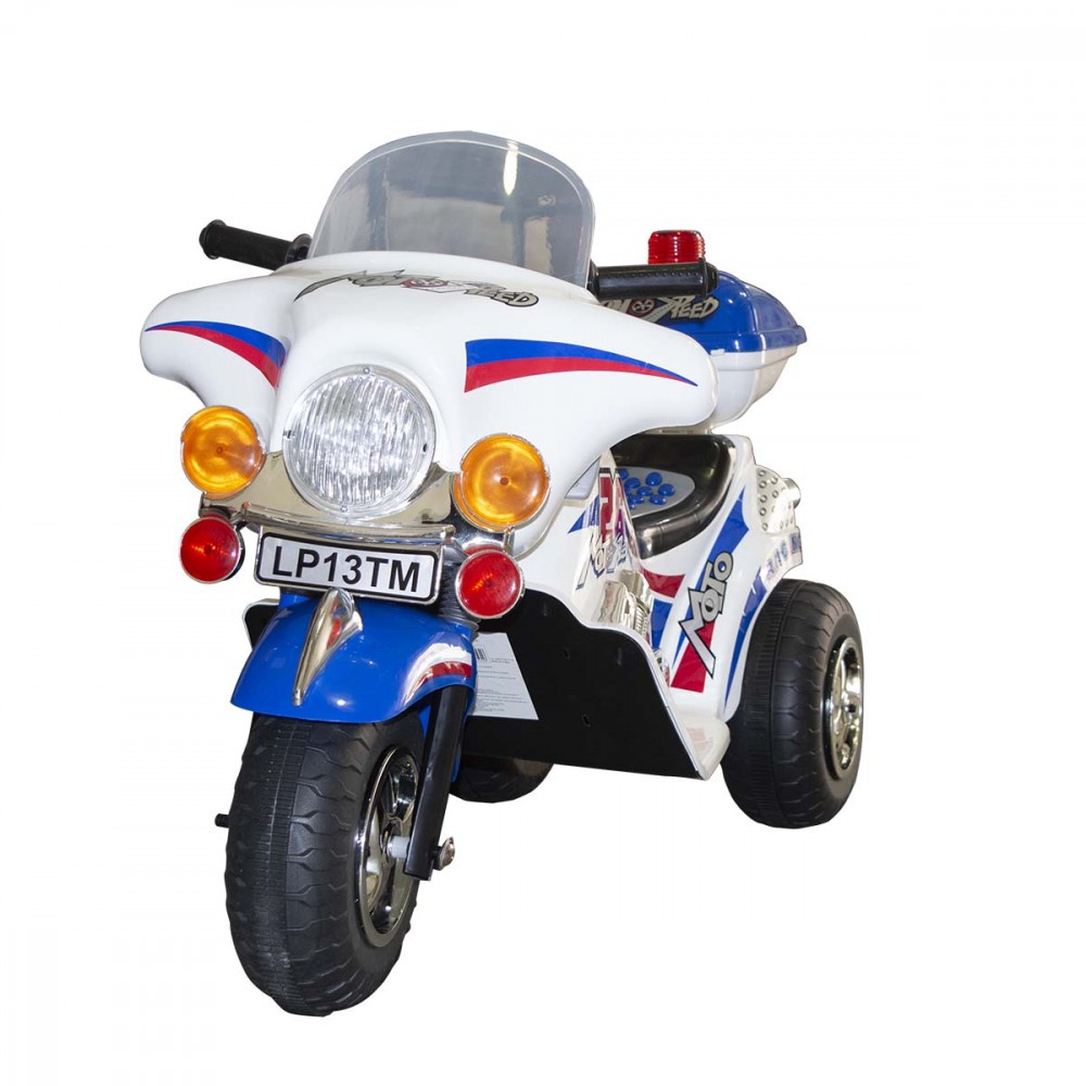 Moto elettrica bambini SPRINT 6V 19560 controllo a pedale luci e suoni