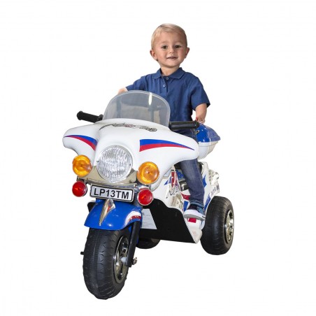 Moto elettrica bambini SPRINT 6V 19560 controllo a pedale luci e suoni