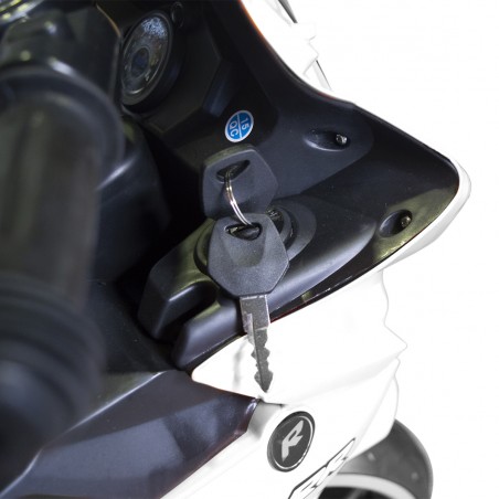 Moto elettrica bambini ARROW 6V 4Ah B39330 controllo a pedale luci e suoni