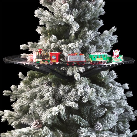 Treno per Albero di Natale 258051 Luci Musica 31pz Addobbi Decorazioni Natalizie