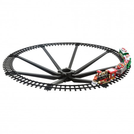 Treno per Albero di Natale 258051 Luci Musica 31pz Addobbi Decorazioni Natalizie