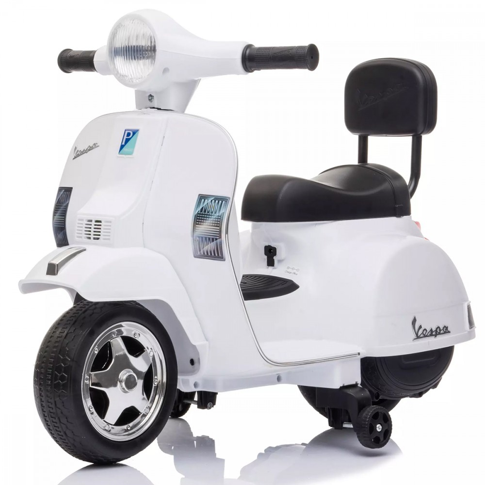 Mini Vespa Ufficiale Piaggio PX 150 LT913 Moto Elettrica Bambini 6V Suoni e Luci