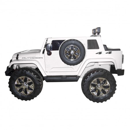 Auto Elettrica per Bambini Jeep 4x4 Outdoor 12V MP3 87510 USB Telecomando