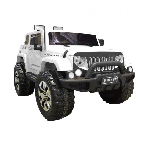 Auto Elettrica per Bambini Jeep 4x4 Outdoor 12V MP3 87510 USB Telecomando