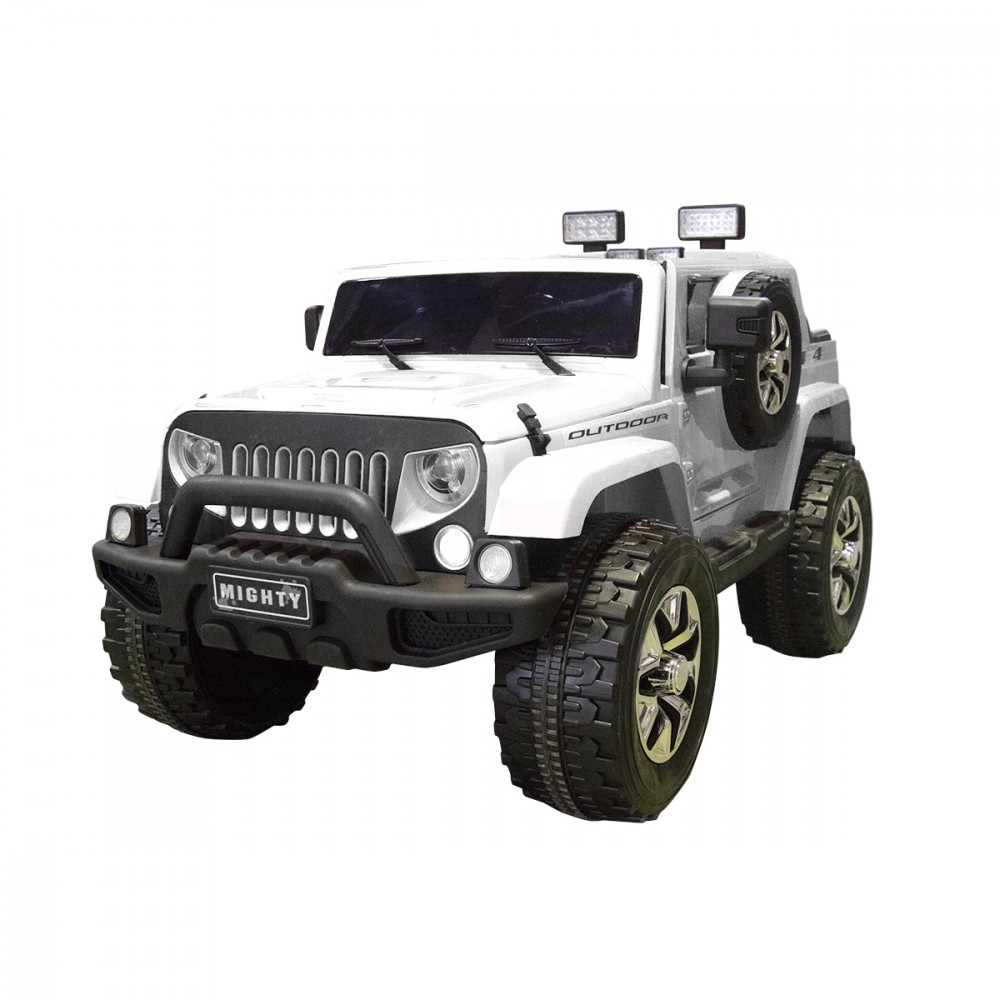 Auto Elettrica per Bambini Jeep 4x4 Outdoor 12V MP3 87510 USB Telecomando