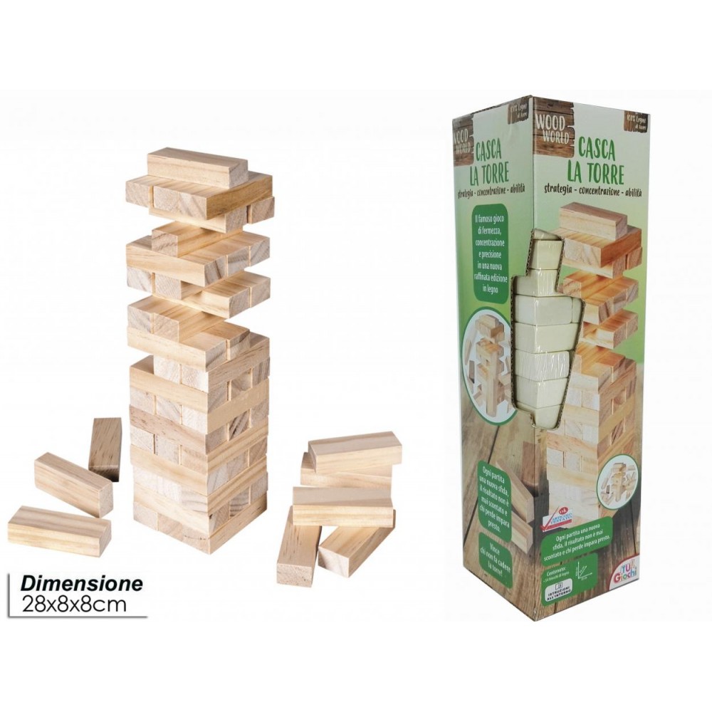 Casca la torre 54 pz gioco di strategia e...