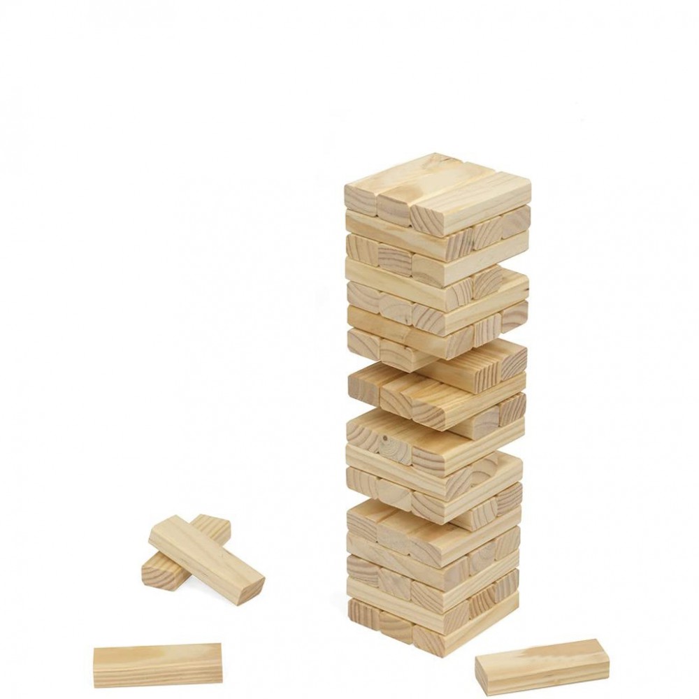 Casca la torre 54 pz gioco di strategia e abilità 751900 in edizione in legno