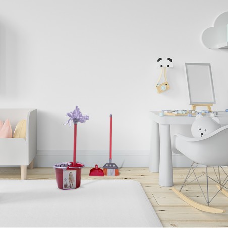 Il mio set pulizia con scopa, paletta e moccio 721026 giochi per bambini