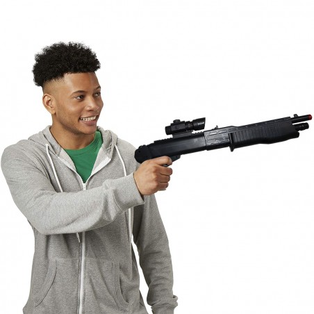 Fucile doppia canna calibro 6 mm arma giocattolo 101304 con laser RK302