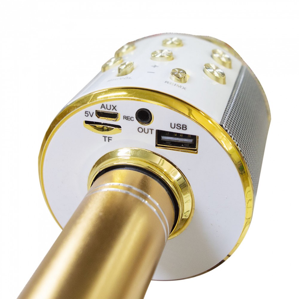 Microfono wireless hifi speaker 812855 registra...