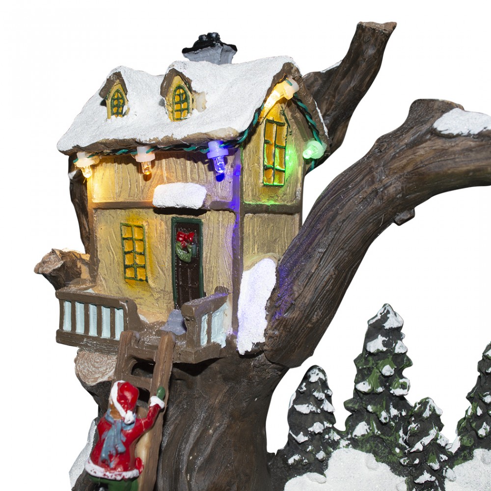 Villaggio natalizio decorazione CASA 361008 con...