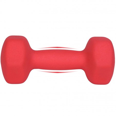 Manubrio in neoprene di 3 kg esercizi 176763 allenamento casa palestra jogging