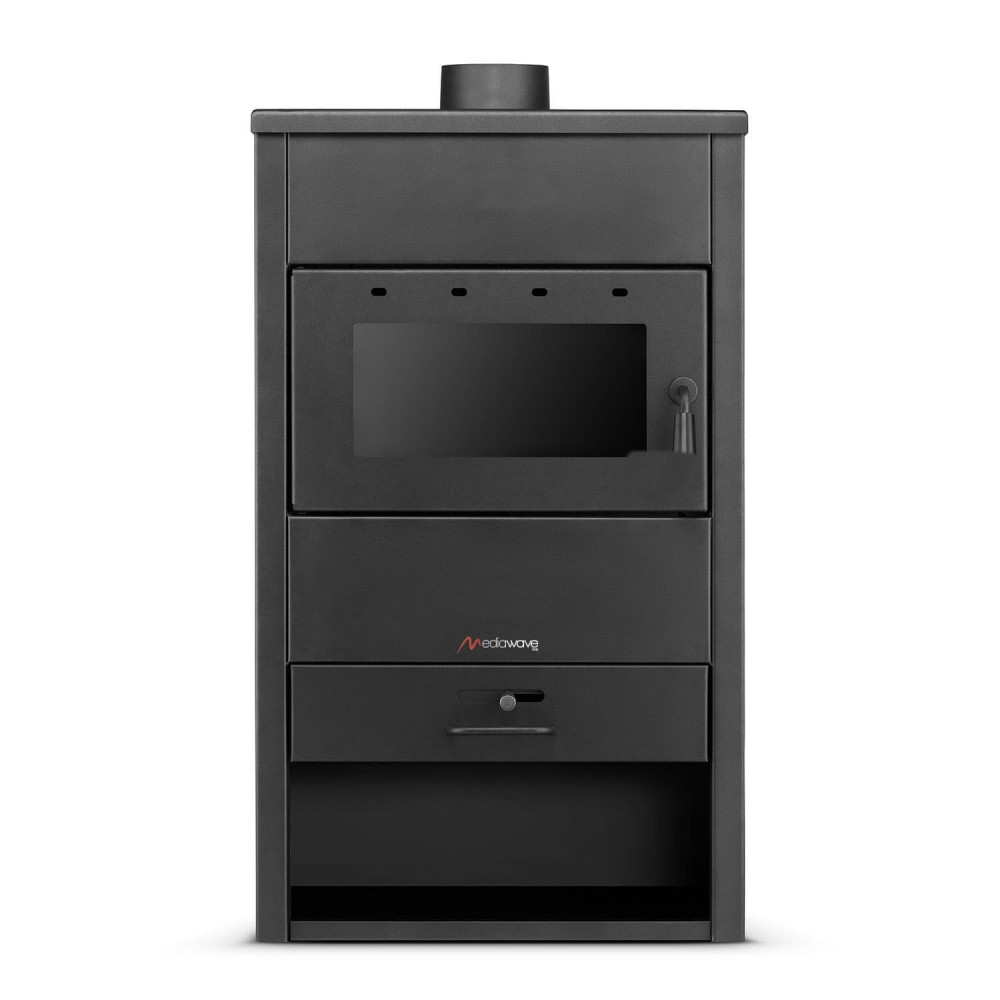 Stufa a legna FUBUCA B1 con vano portalegna 9...