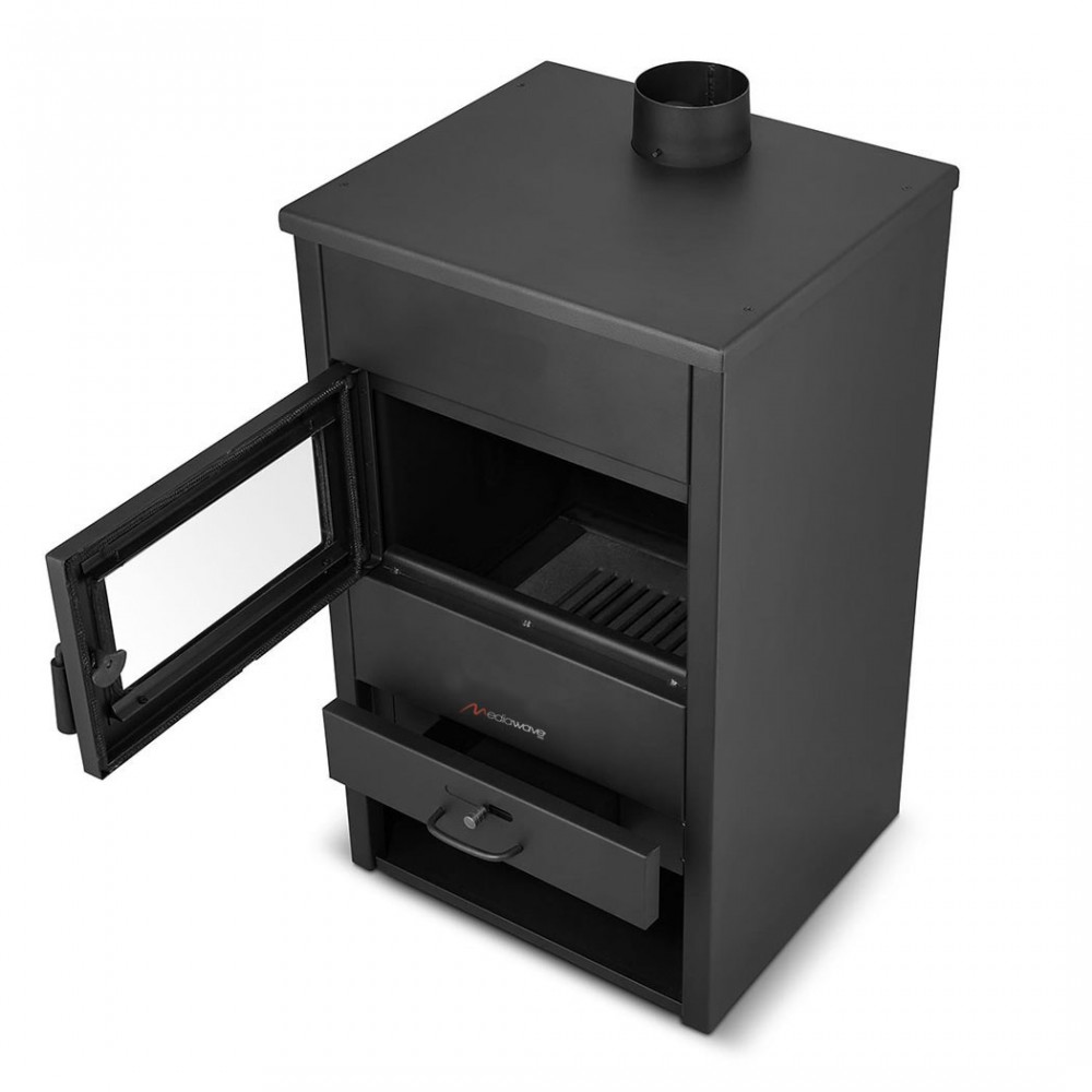 Stufa a legna FUBUCA B1 con vano portalegna 9...