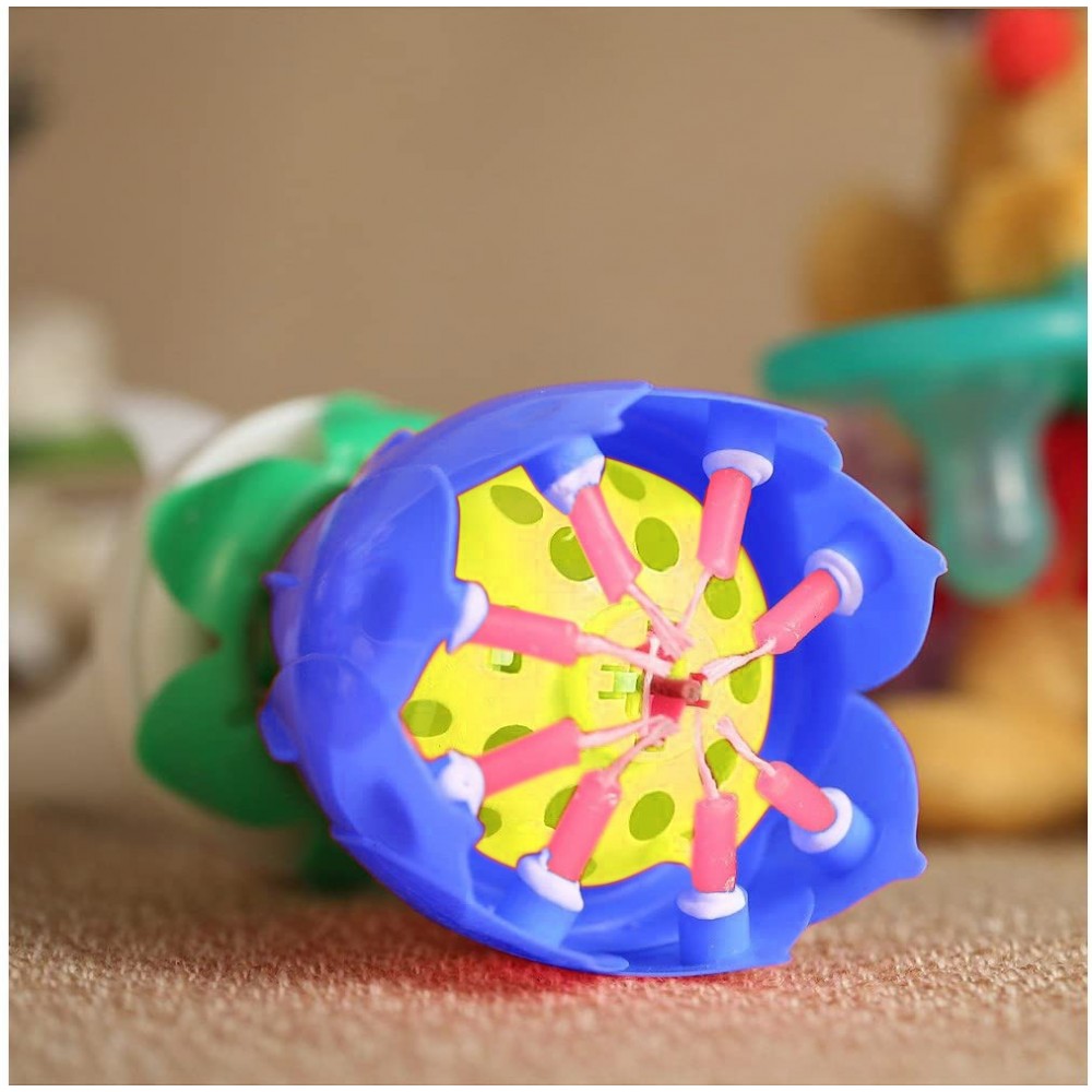 Candela a forma di Fiore Musicale 2 pz 456910...