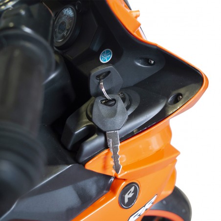 Moto elettrica bambini ARROW 6V 4Ah B39330 controllo a pedale luci e suoni