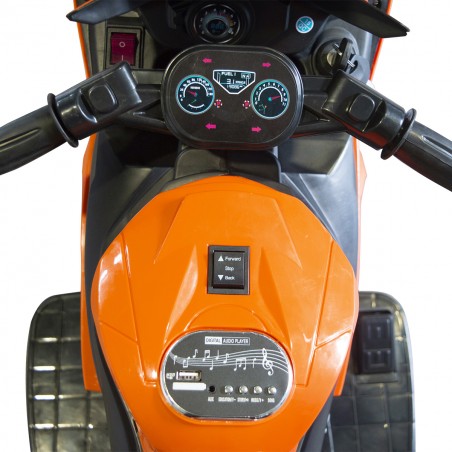 Moto elettrica bambini ARROW 6V 4Ah B39330 controllo a pedale luci e suoni