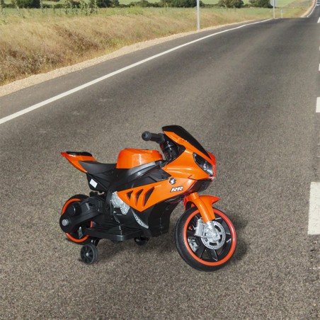 Moto elettrica bambini ARROW 6V 4Ah B39330 controllo a pedale luci e suoni