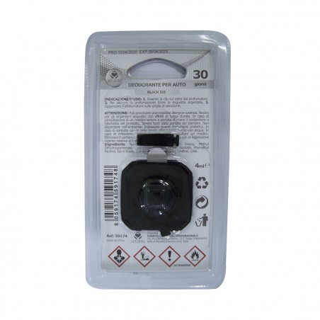 Setablu deodorante per auto 591748 aroma black ice elimina gli odori 4ml