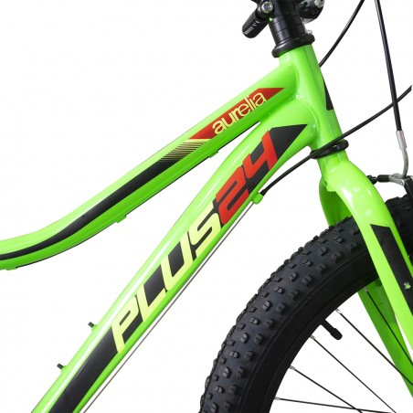 Bici 24 MTB Plus Dino Bikes Art. 424-UP 9-13 anni mountain bike con ruote fat 6V