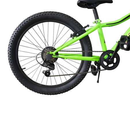 Bici 24 MTB Plus Dino Bikes Art. 424-UP 9-13 anni mountain bike con ruote fat 6V