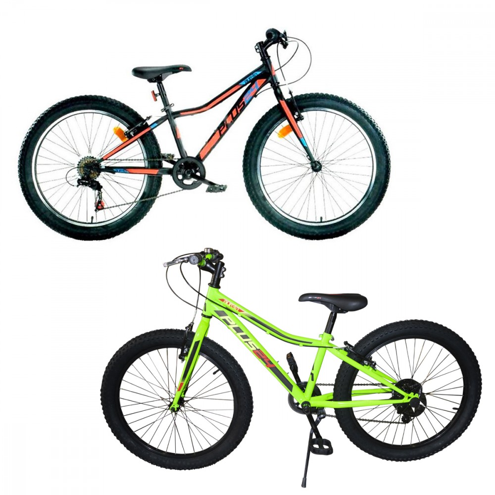 Bici 24 MTB Plus Dino Bikes Art. 424-UP 9-13 anni con ruote fat