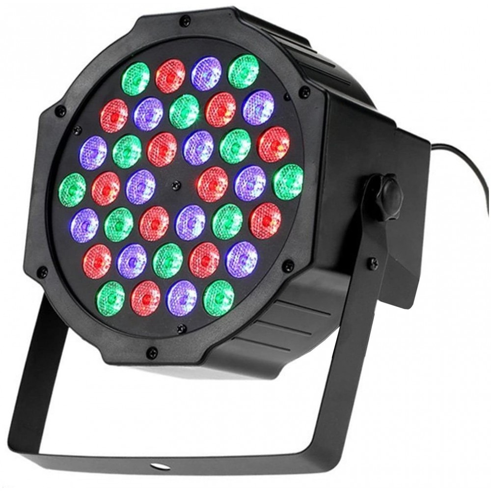 Faro strobo rgb faretto 36 led colorati 000364...