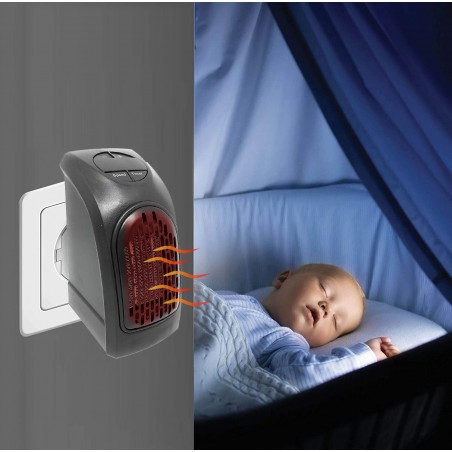 Stufa elettrica potenza 350 Watts 871903 scalda a 23m² temperatura fino a 32°