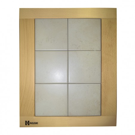 Carrello Vesuvio salvaspazio portafrutta MAS032 da cucina in legno faggio 380526