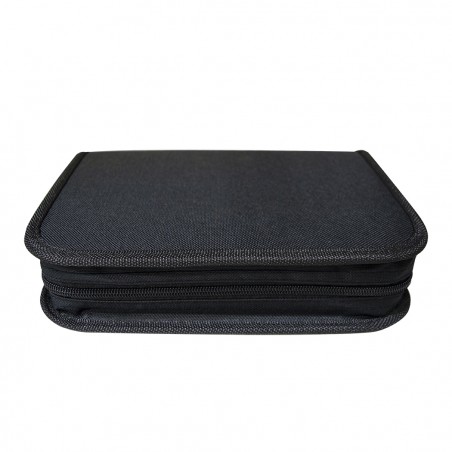 Set poker in astuccio da viaggio 150 fiches 1 mazzo di carte e tappeto CASINO'