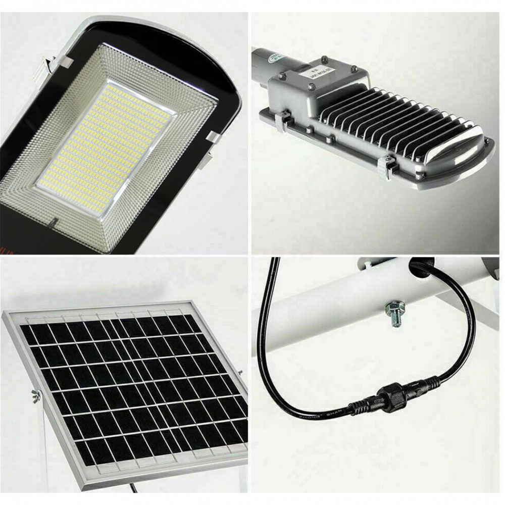 Lampione faro led stradale 200W con staffa...