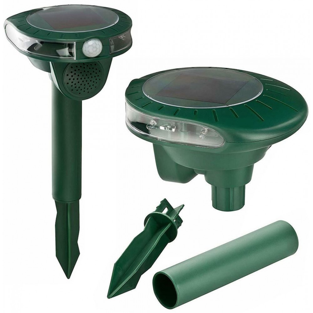 Repellente scaccia talpe e animali a ultrasuoni...